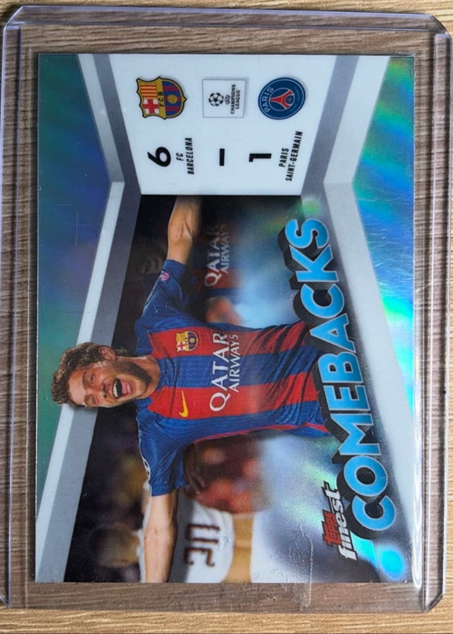 2015-16 Topps Finder Comeback Barcelona