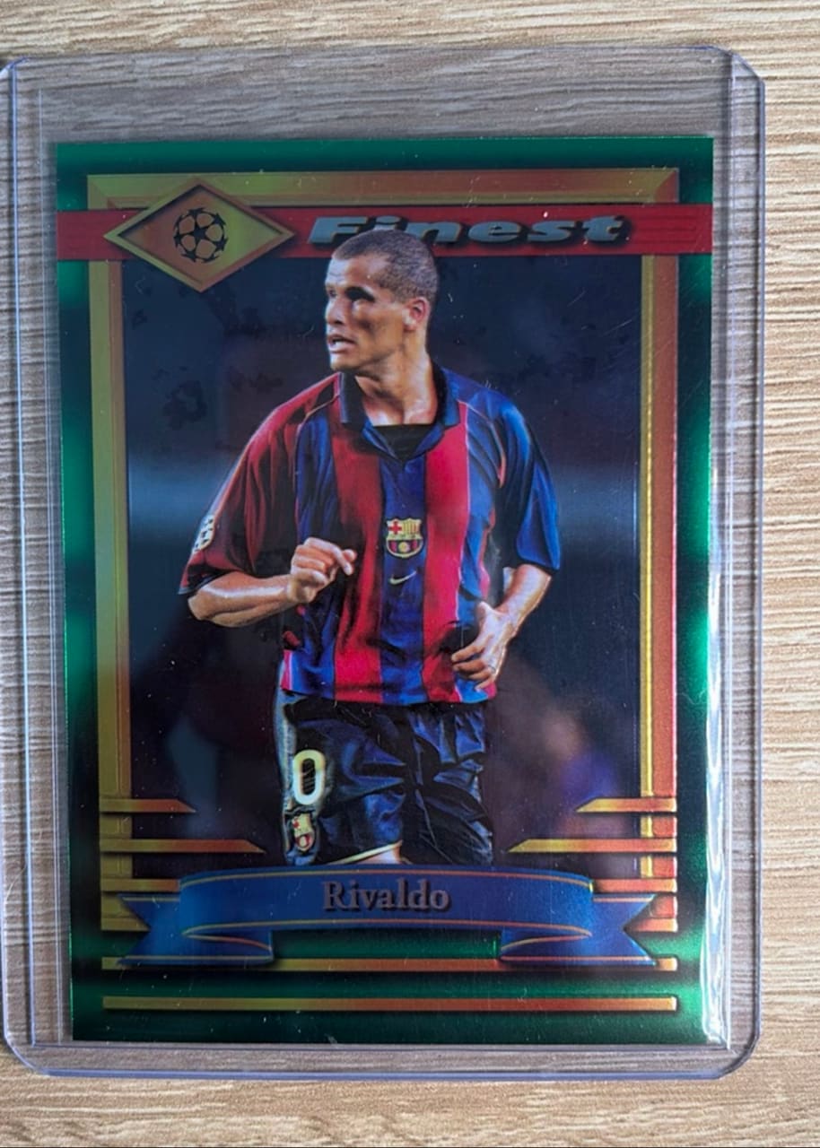 Rivaldo Topps Finest Flashback