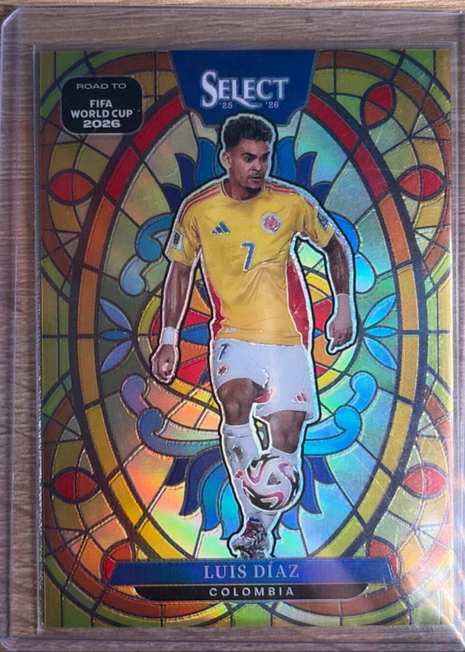 2025-26 Panini Select Road to FIFA World Cup 2026 Luis Diaz Case Hit