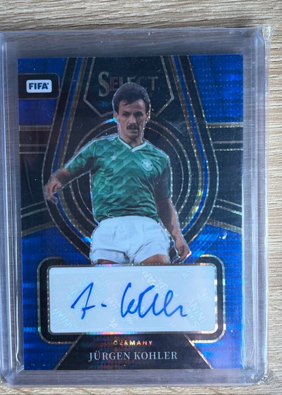 2021 Panini Select Jürgen Kohler Autograph