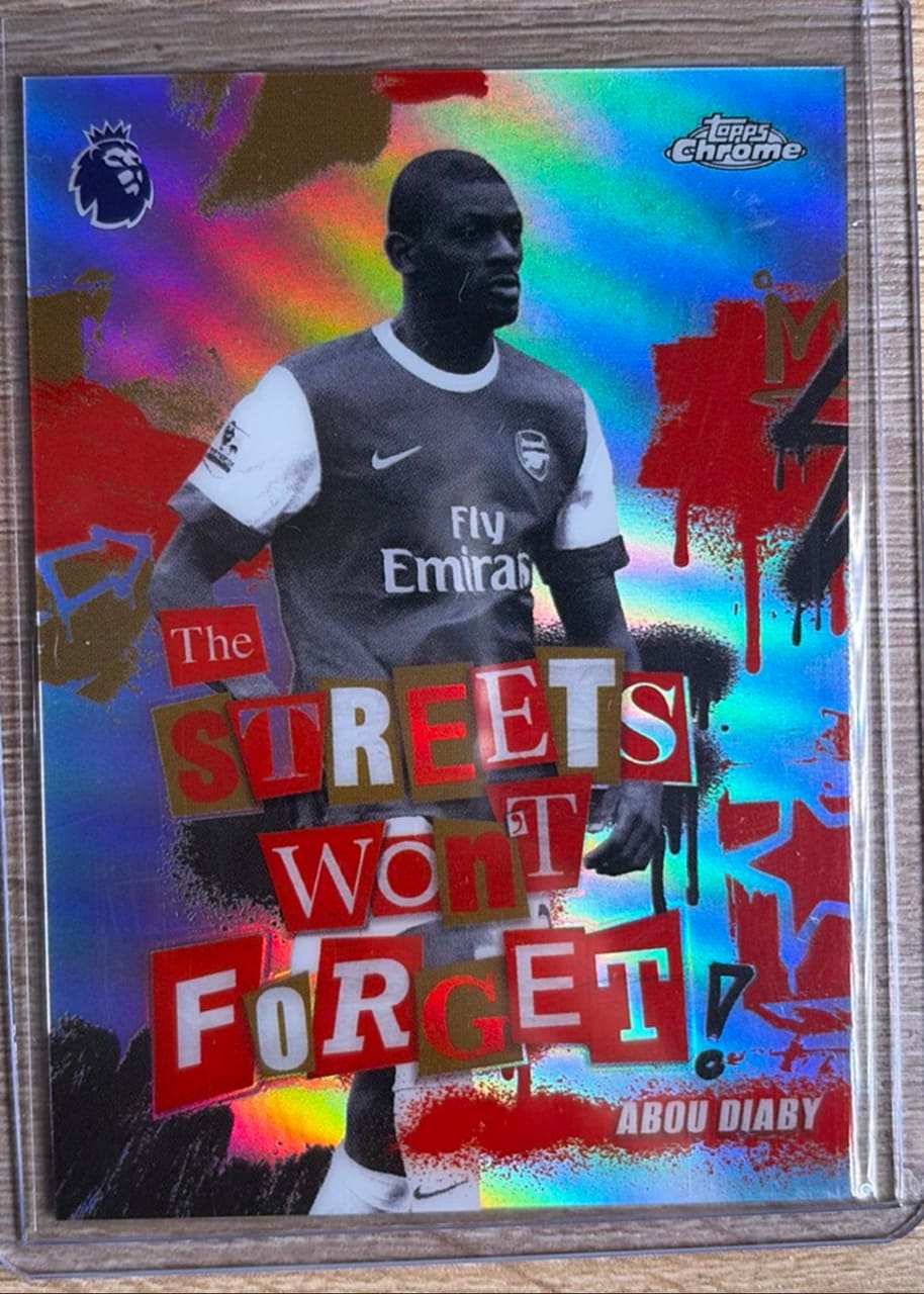 Abou Diaby Topps Chrome Premier League
