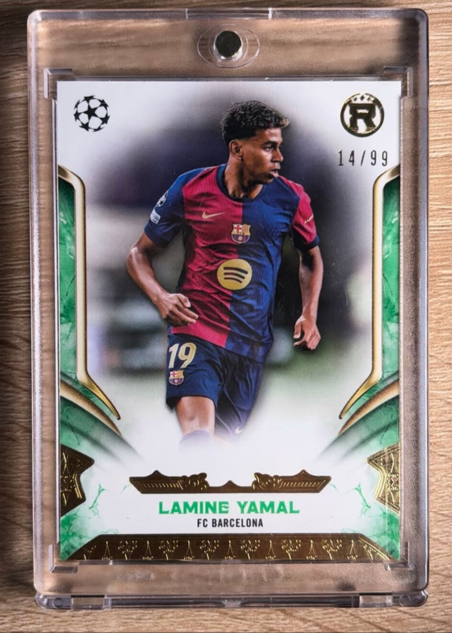 Lamine Yamal Topps Reverence Numerada 14/99