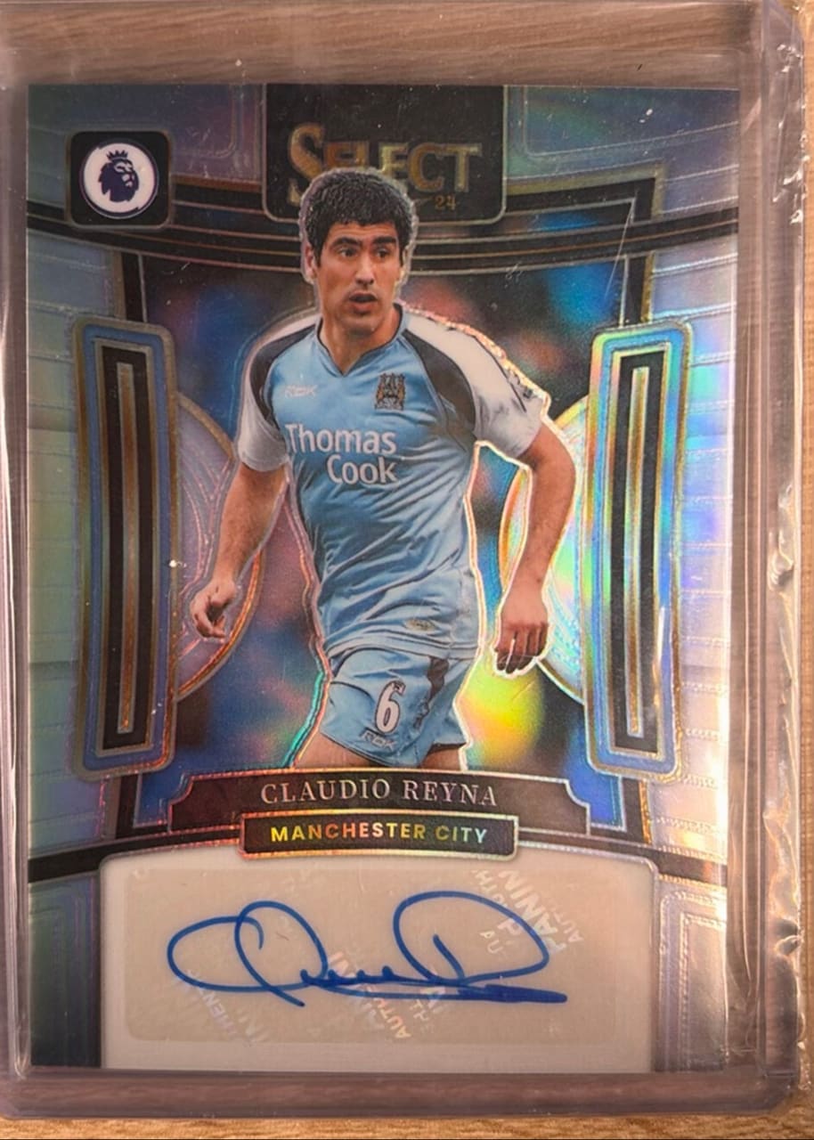 2024-25 Panini Select Soccer Claudio Reyna Autograph