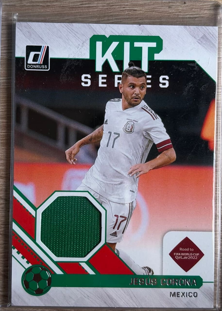 2022 Panini Donruss Kit Series Jesús Corona Patch