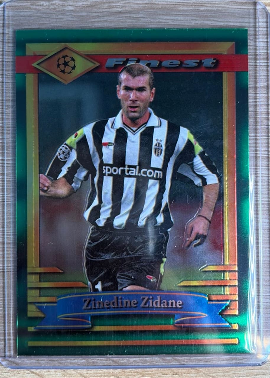 Zidane Topps Finest Flashback