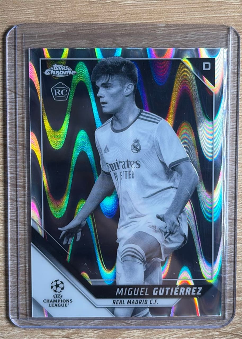 Miguel Gutiérrez RC Raywave Topps Chrome