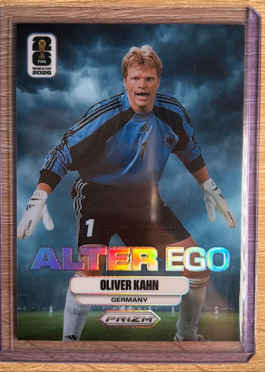 2026 Panini Prizm FIFA World Cup Soccer Oliver Kahn Alter ego