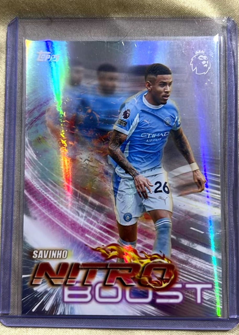 2026-27 Topps Premier League Nitro Boost Savinho