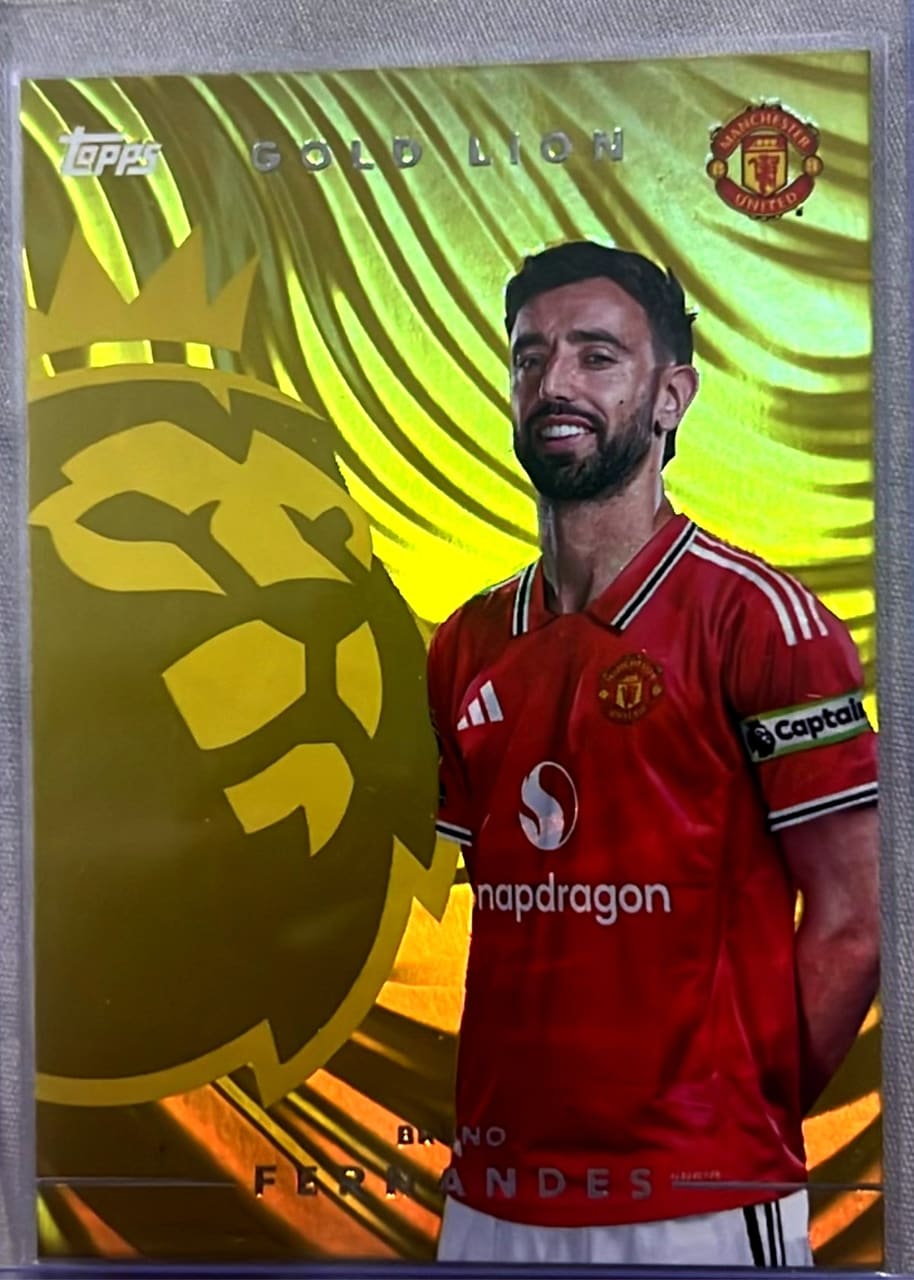 2026-27 Topps Gold Lion Bruno Fernandes