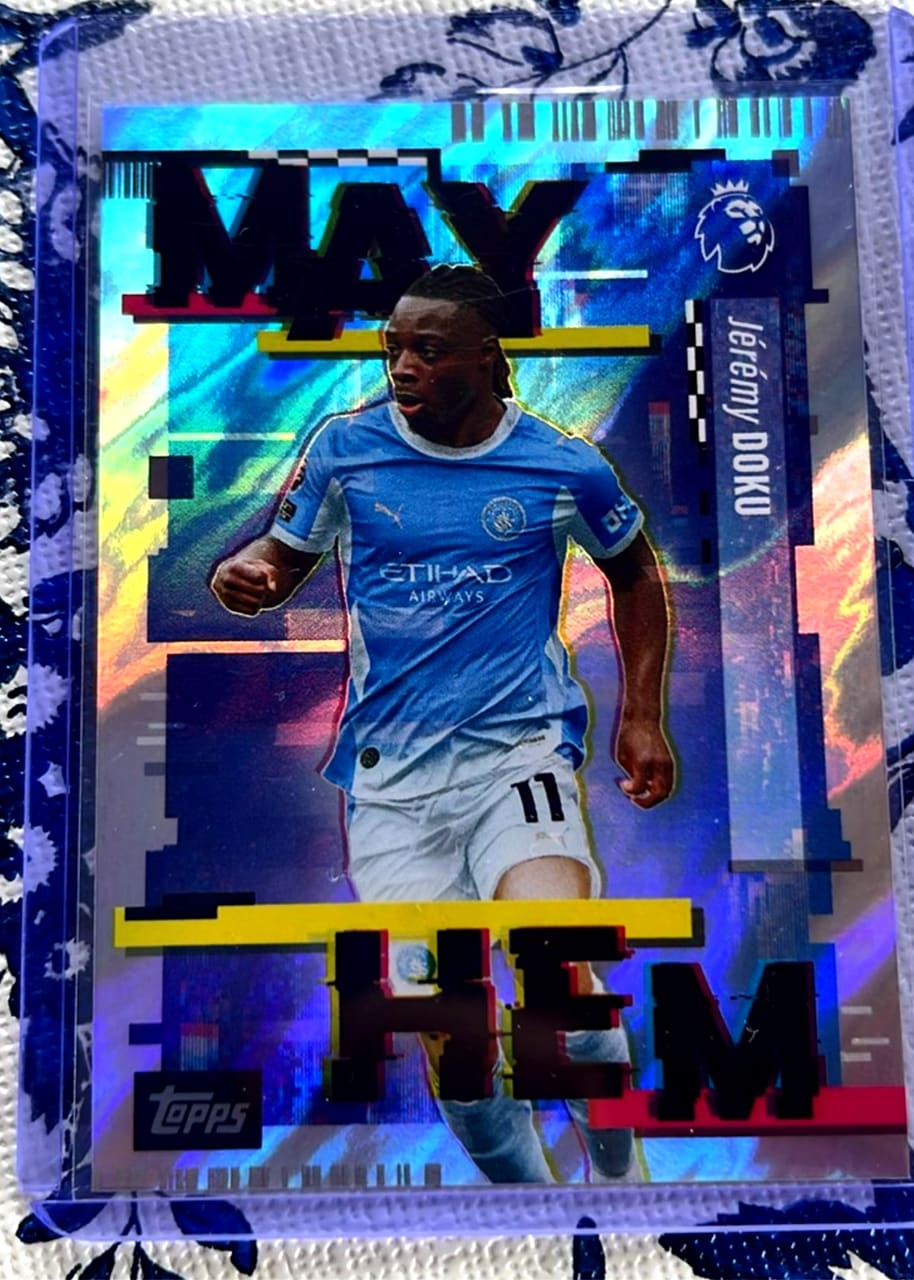 2026-27 Topps Mayhem Premier League Jérémy Doku