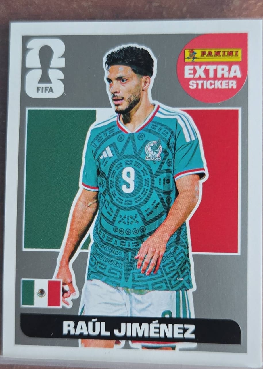Panini FIFA Extra Sticker Raúl Jiménez