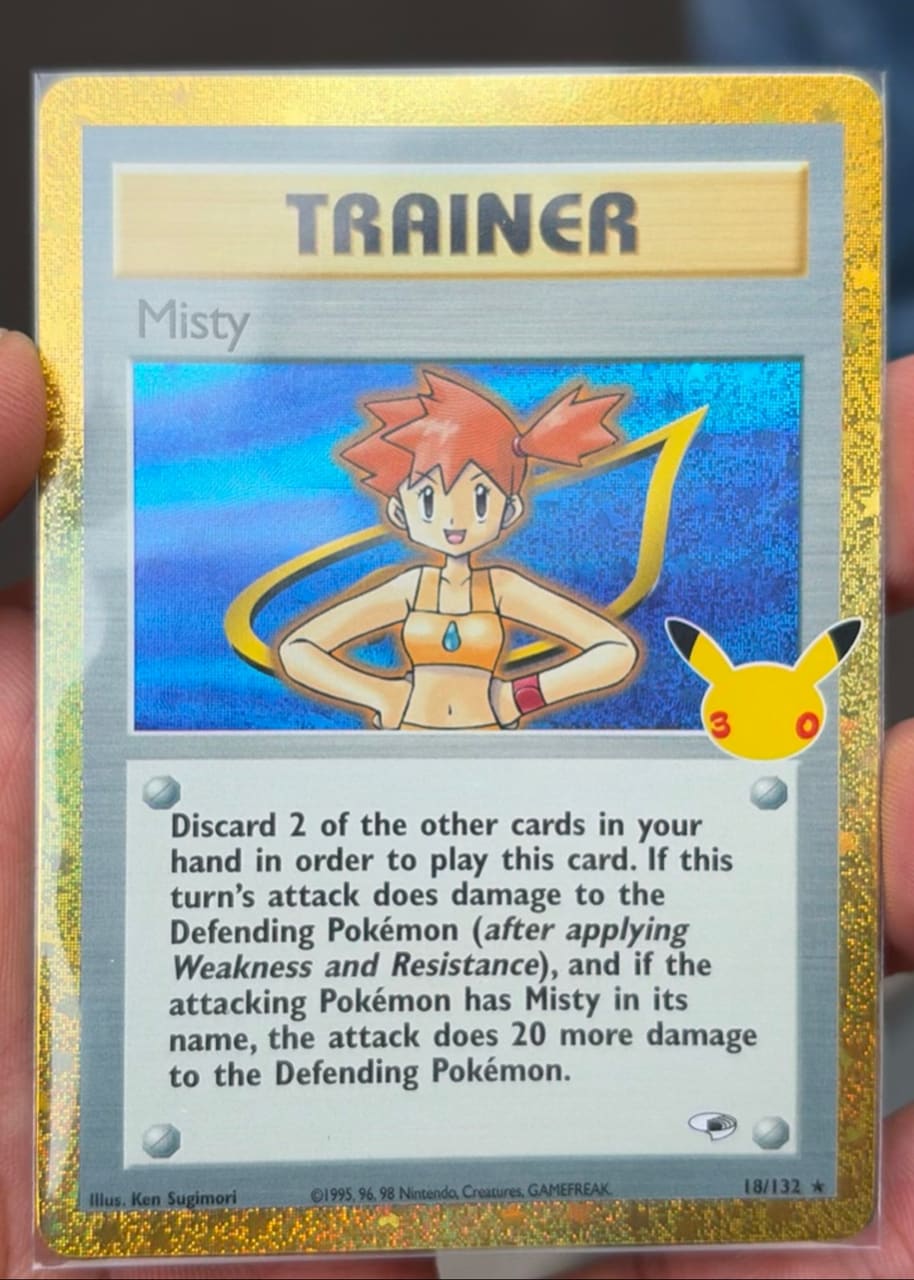 1999 Pokémon Base Set Misty