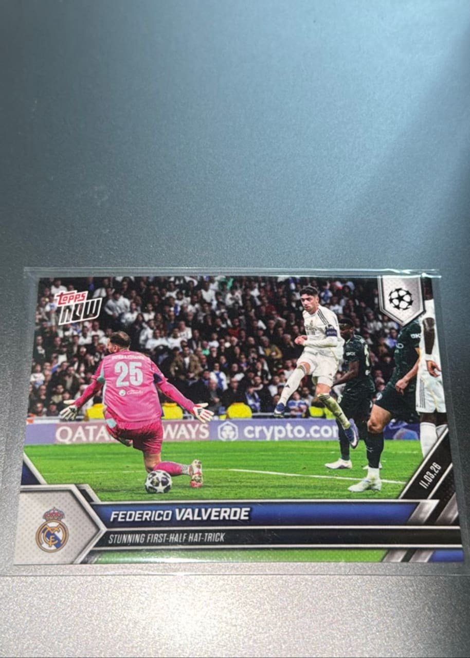 2024 Topps Now UEFA Champions League Federico Valverde