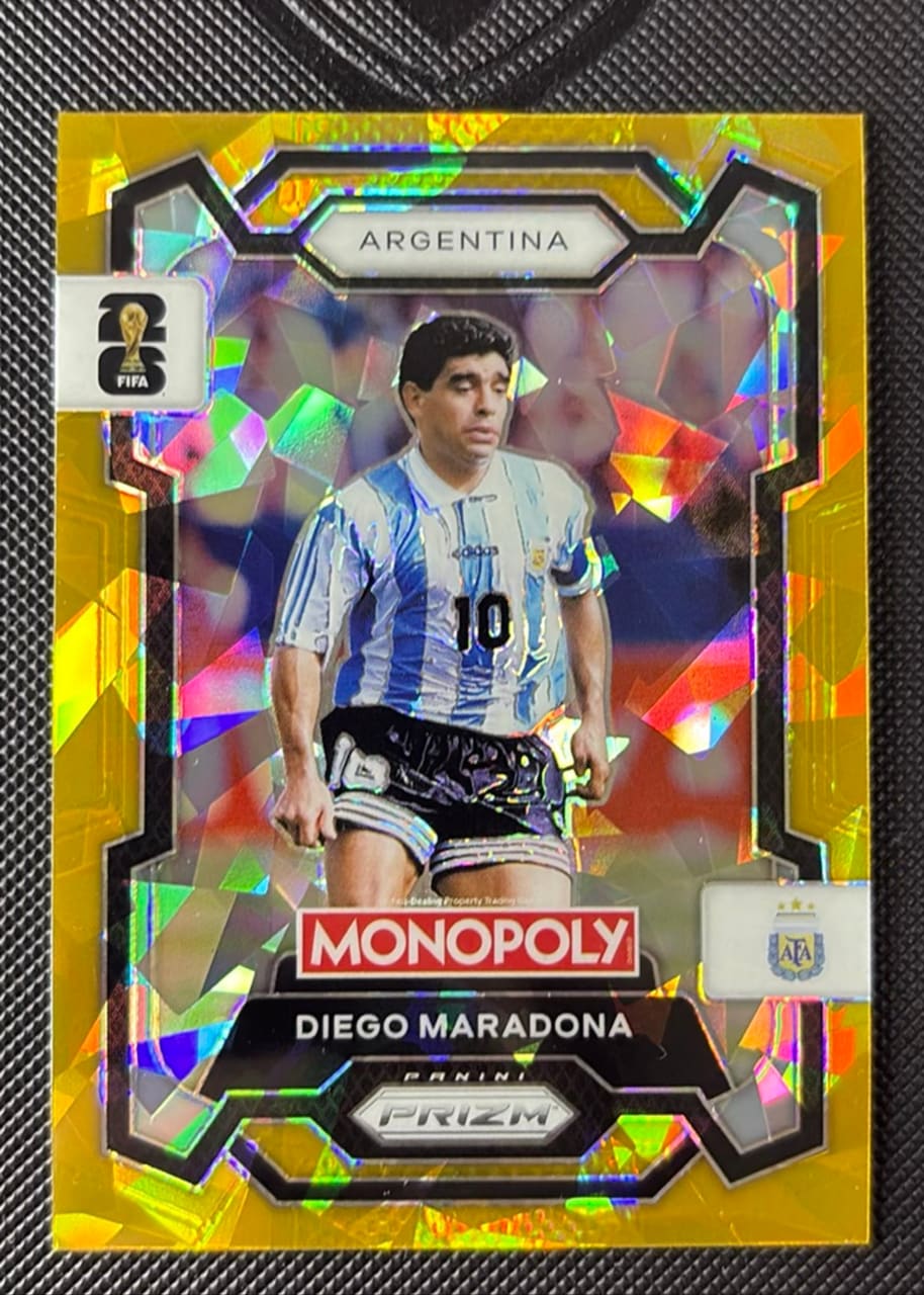 2026 Panini Monopoly Prizm FIFA World Cup 26 Diego Maradona