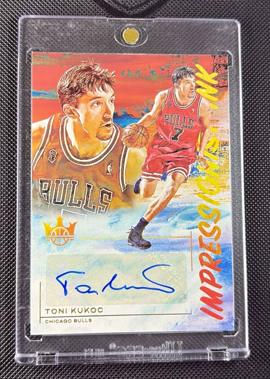 2021-22 Panini Court Kings Basketball Toni Kukoc · Numerada 34/75