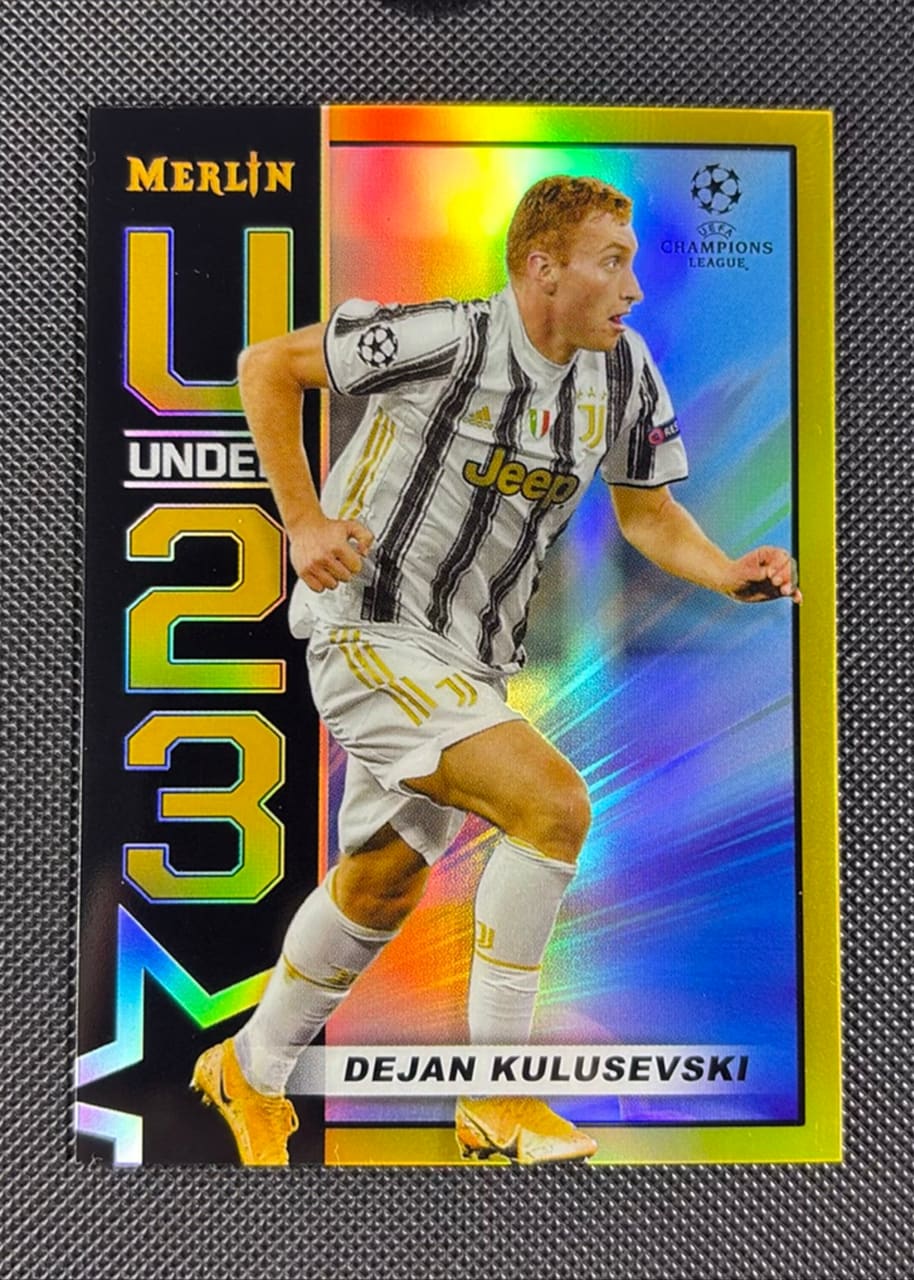 2021 Topps Merlin Under 23 Dejan Kulusevski 44/50