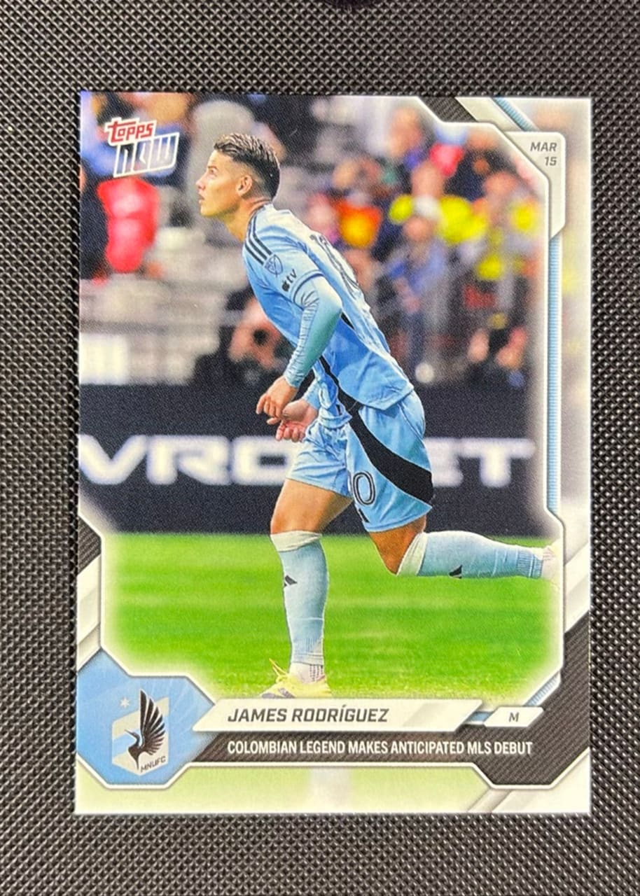 2025 Topps Now MLS James Rodriguez