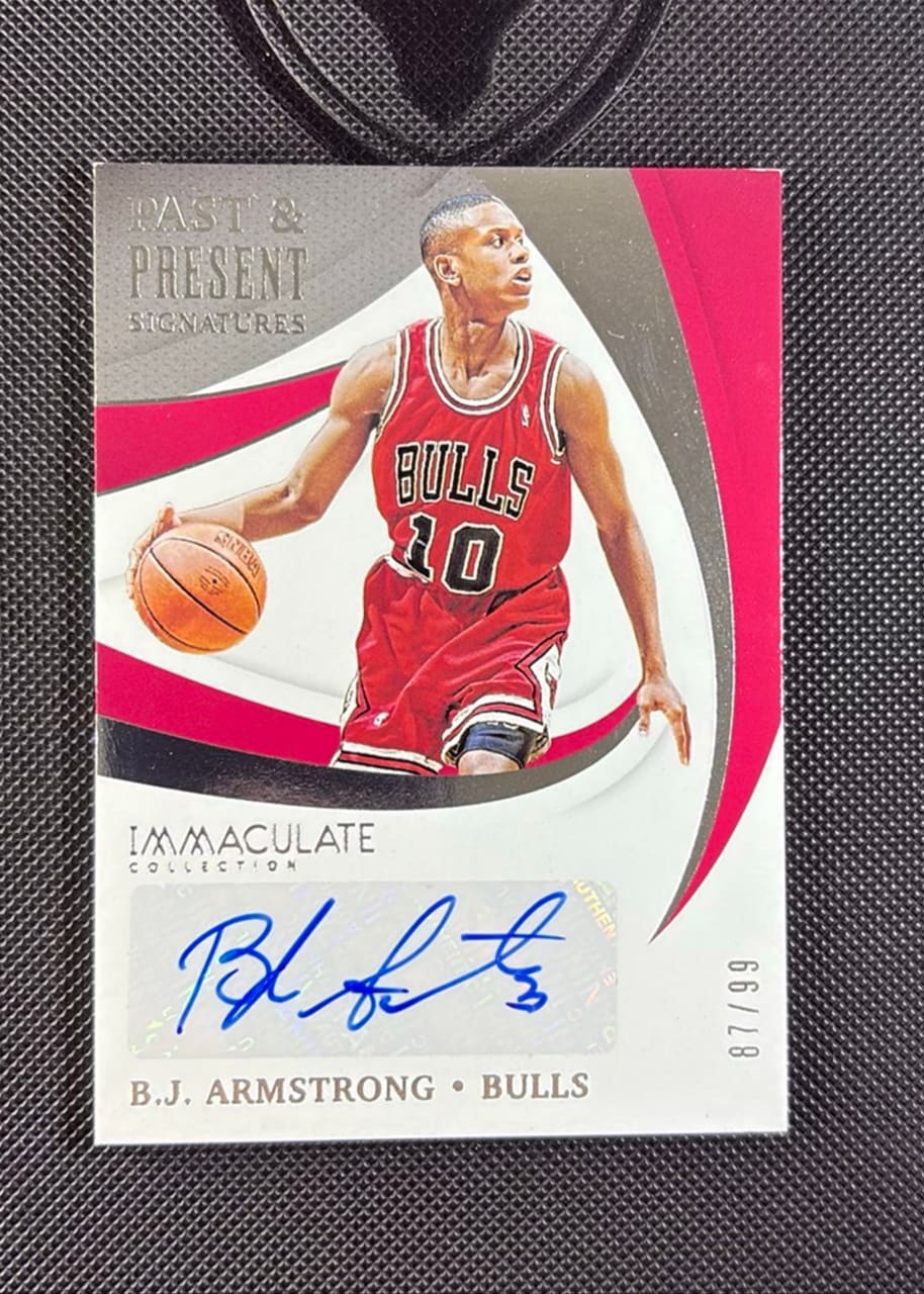 2020-21 Panini Immaculate Collection B.J. Armstrong · Numerada 87/99