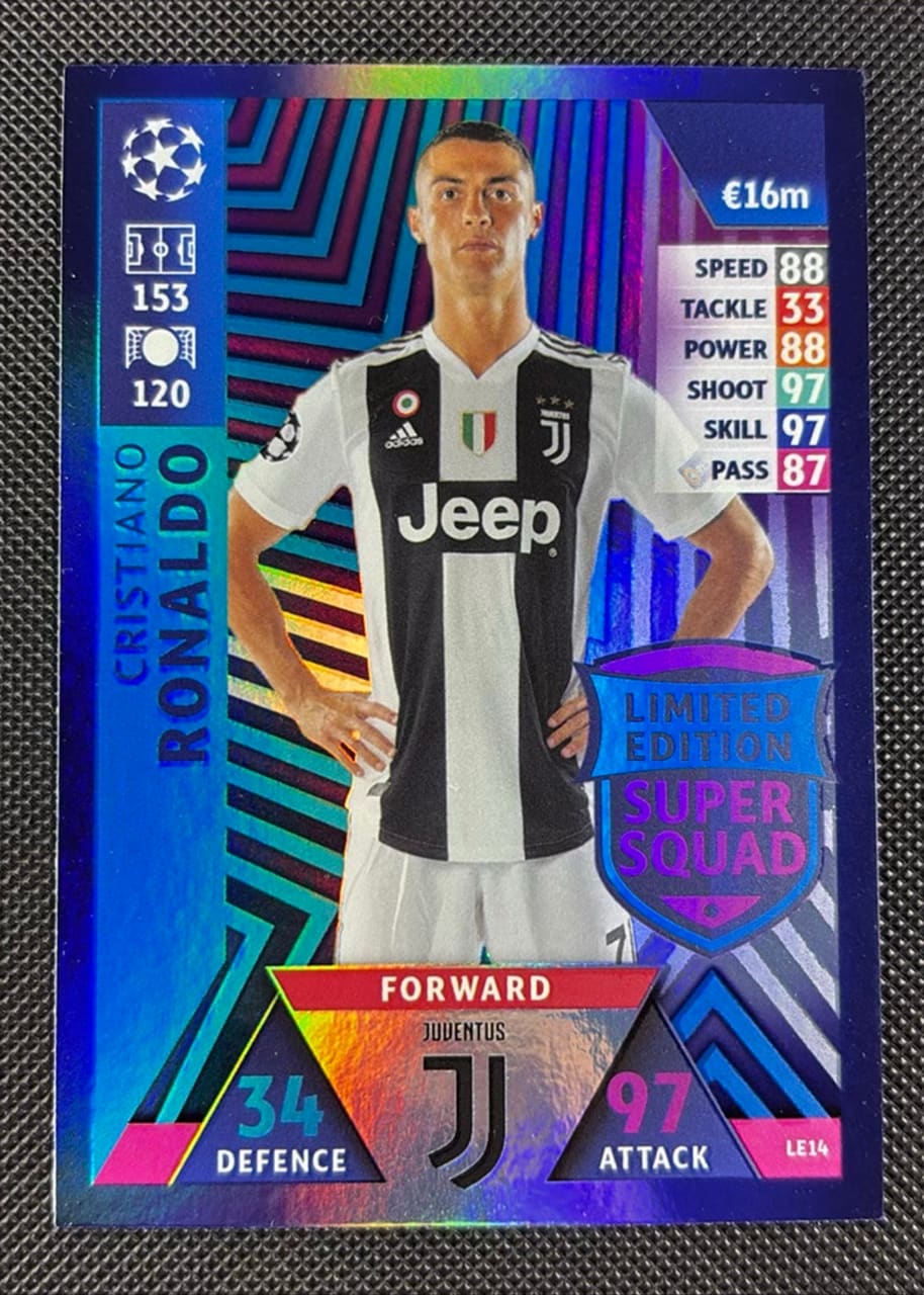 2019-20 Topps Match Attax UEFA Champions League Cristiano Ronaldo
