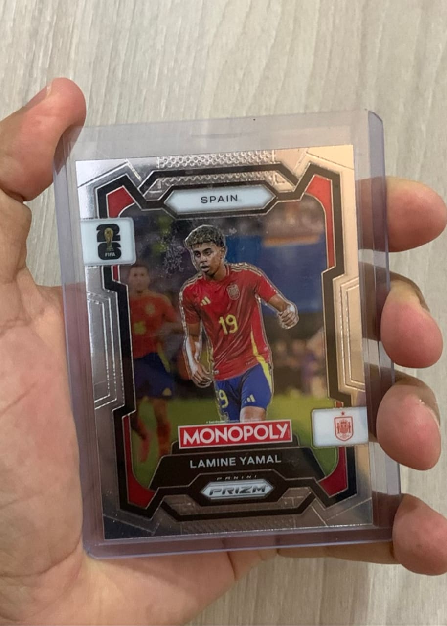 2026 Panini Monopoly Prizm FIFA World Cup 26 Lamine Yamal