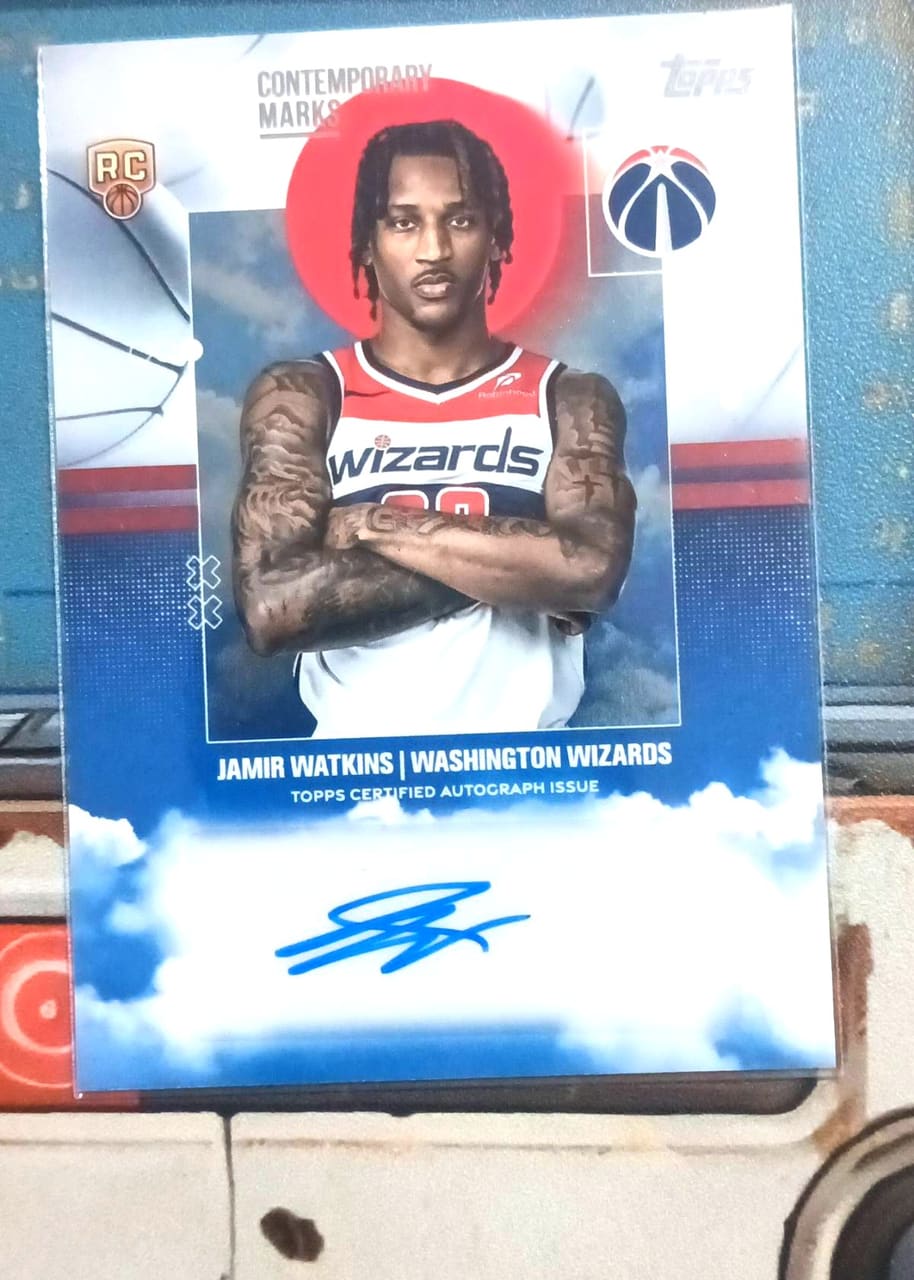 2025 Topps Contemporary Marks Jamir Watkins