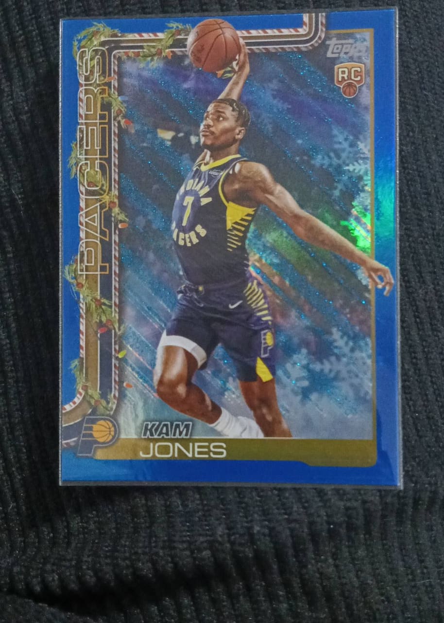 2024-25 Topps Holiday Kam Jones