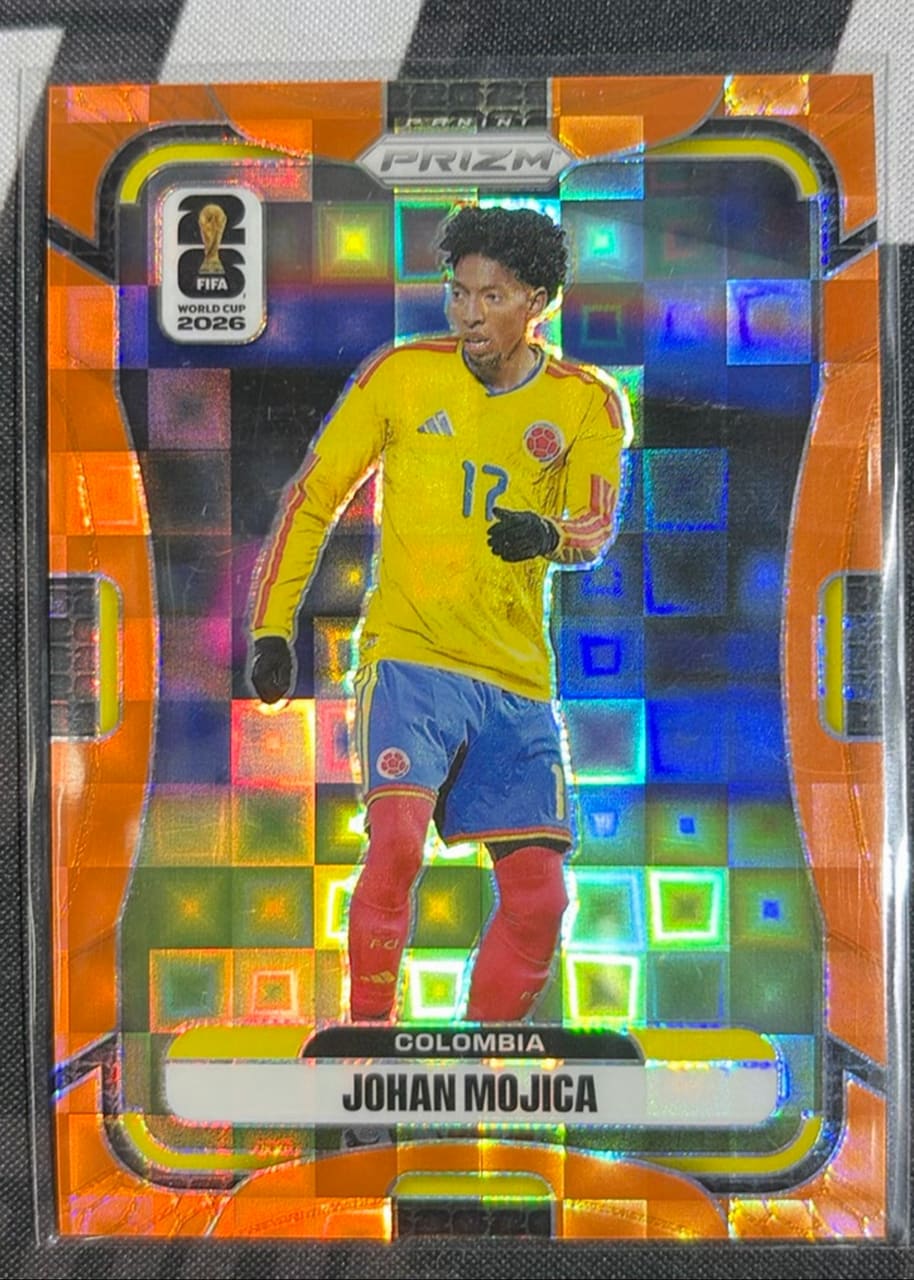 2026 Panini Prizm FIFA World Cup Soccer Johan Mojica · Numerada 1972/2215