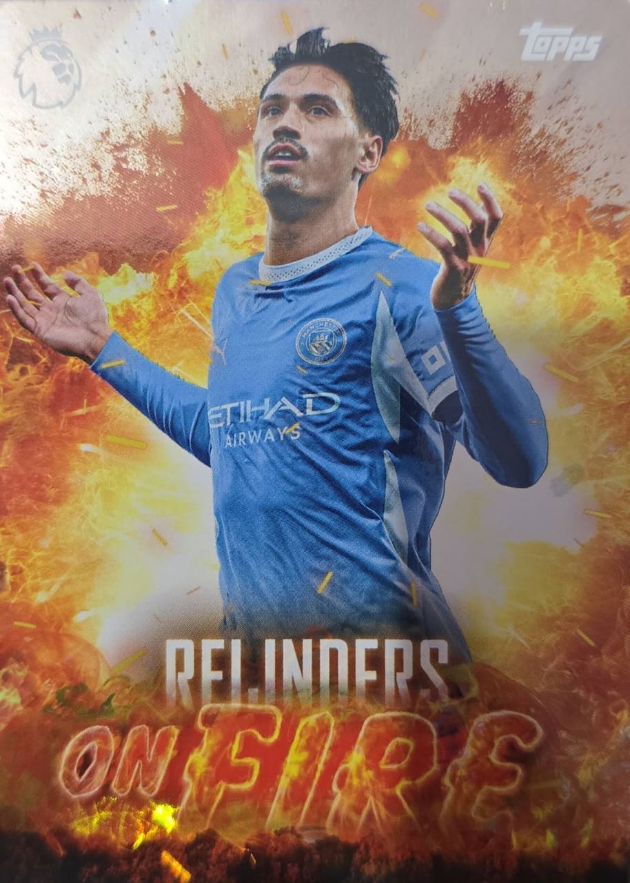 2026-27 Topps Premier League On Fire Reijnders