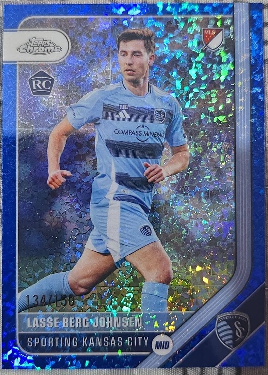 2026 Topps Chrome Lasse Berg Johnsen /150