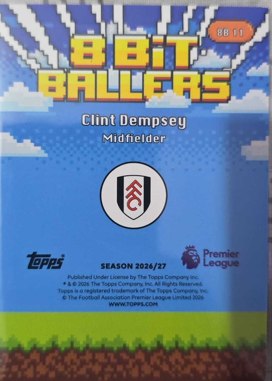 2026-27 Topps 8B11 Bit Ballers Clint Dempsey, foto 2