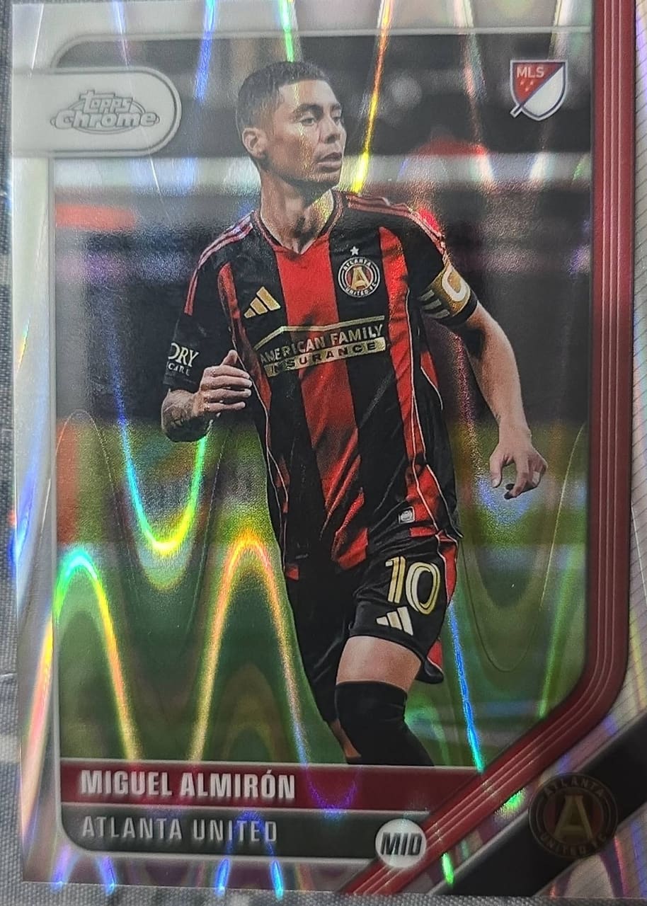 2025 Topps Chrome MLS Miguel Almirón