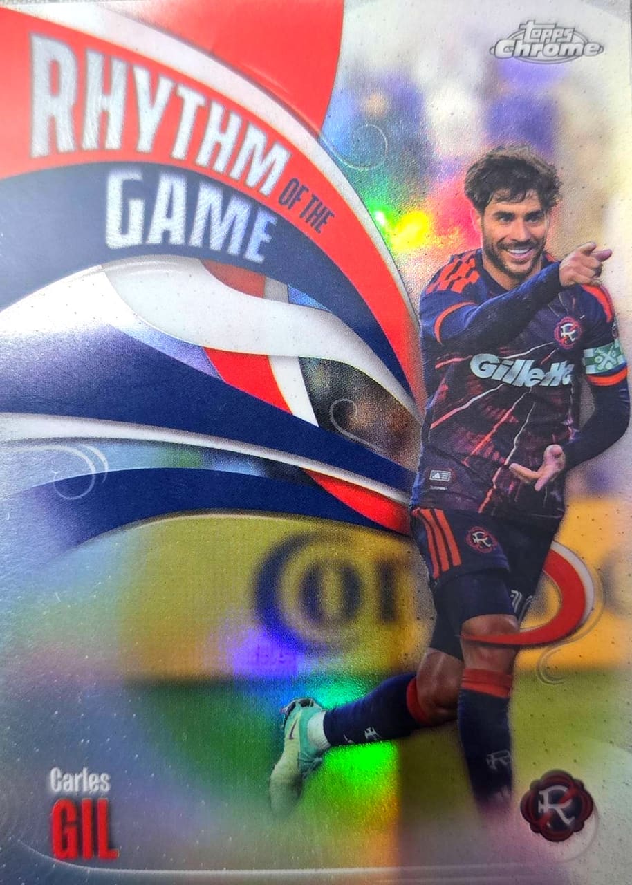 2026 Topps Chrome Rhythm of the Game Carles Gil
