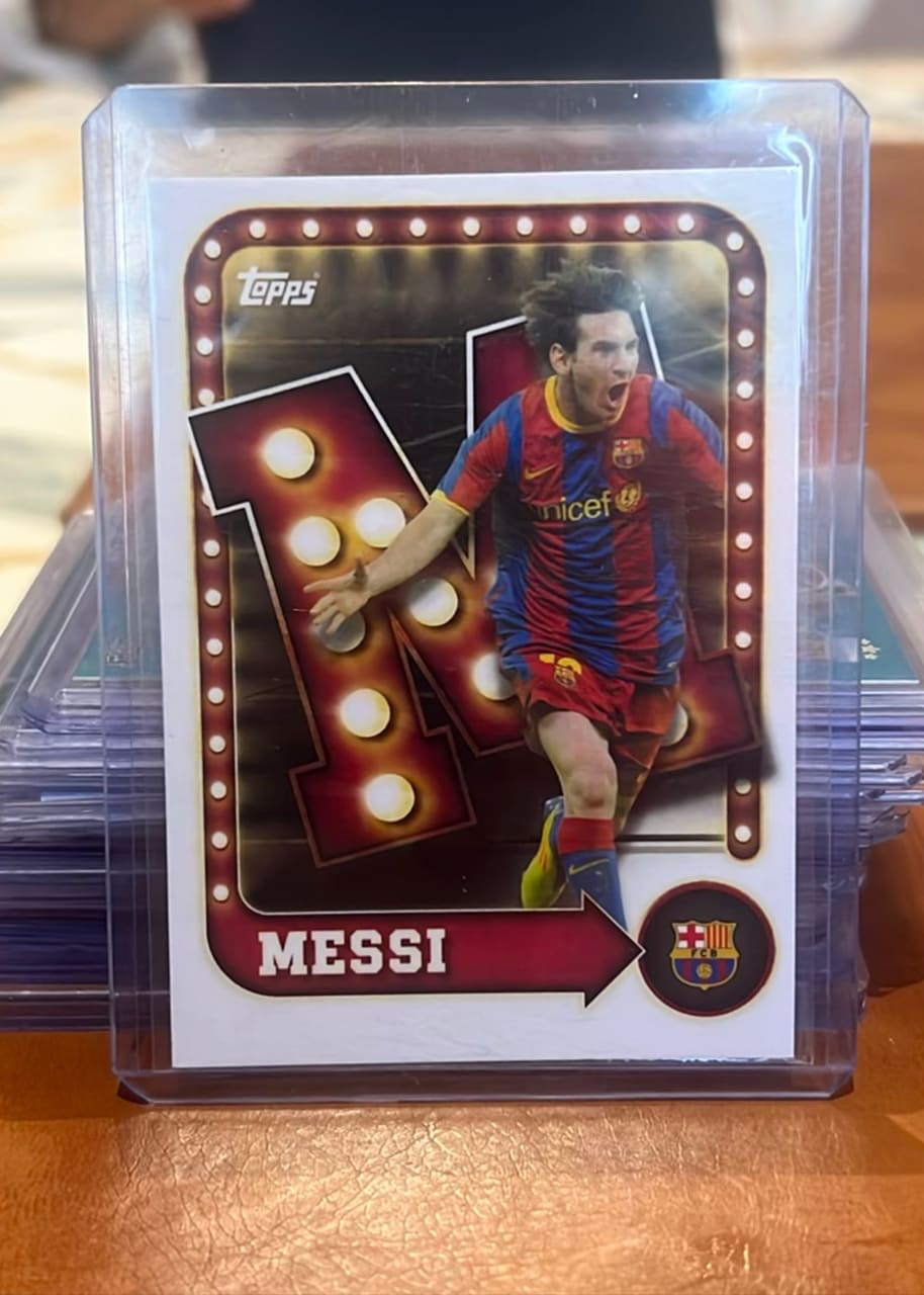 2025 Topps FC Barcelona Club Product Lionel Messi