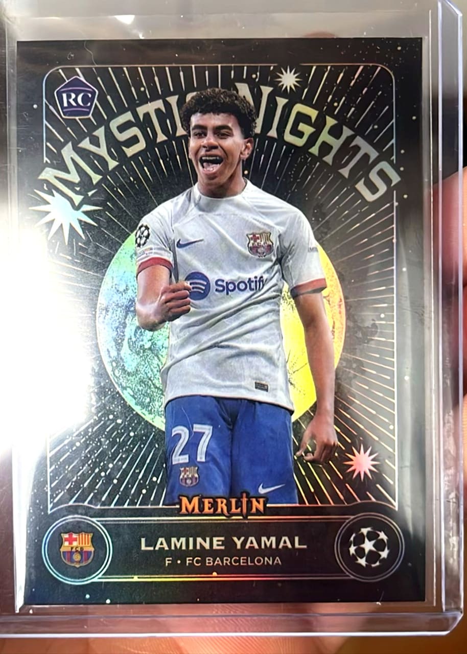 2024 Topps Merlin Lamine Yamal RC MYSTIC NIGHTS