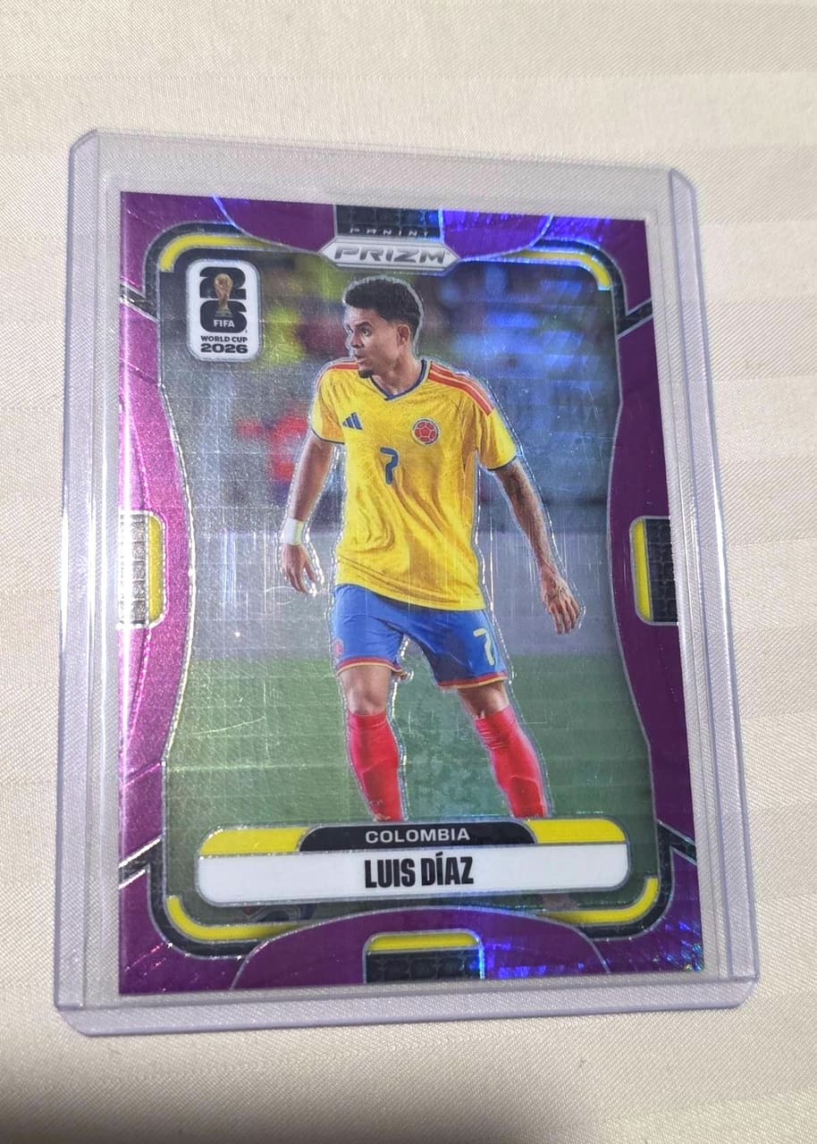2026 Panini Prizm FIFA World Cup Soccer Luis Díaz