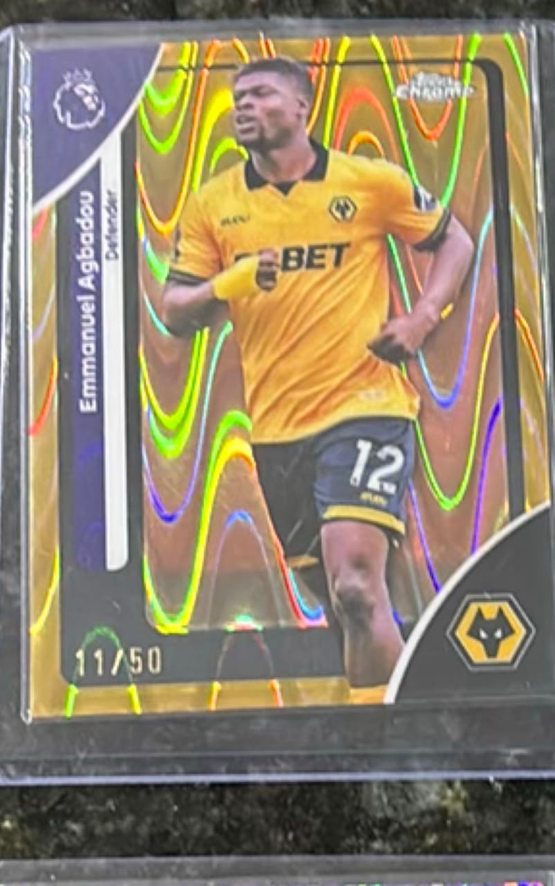 Lote de 4 cartas Fútbol NUMERADAS
