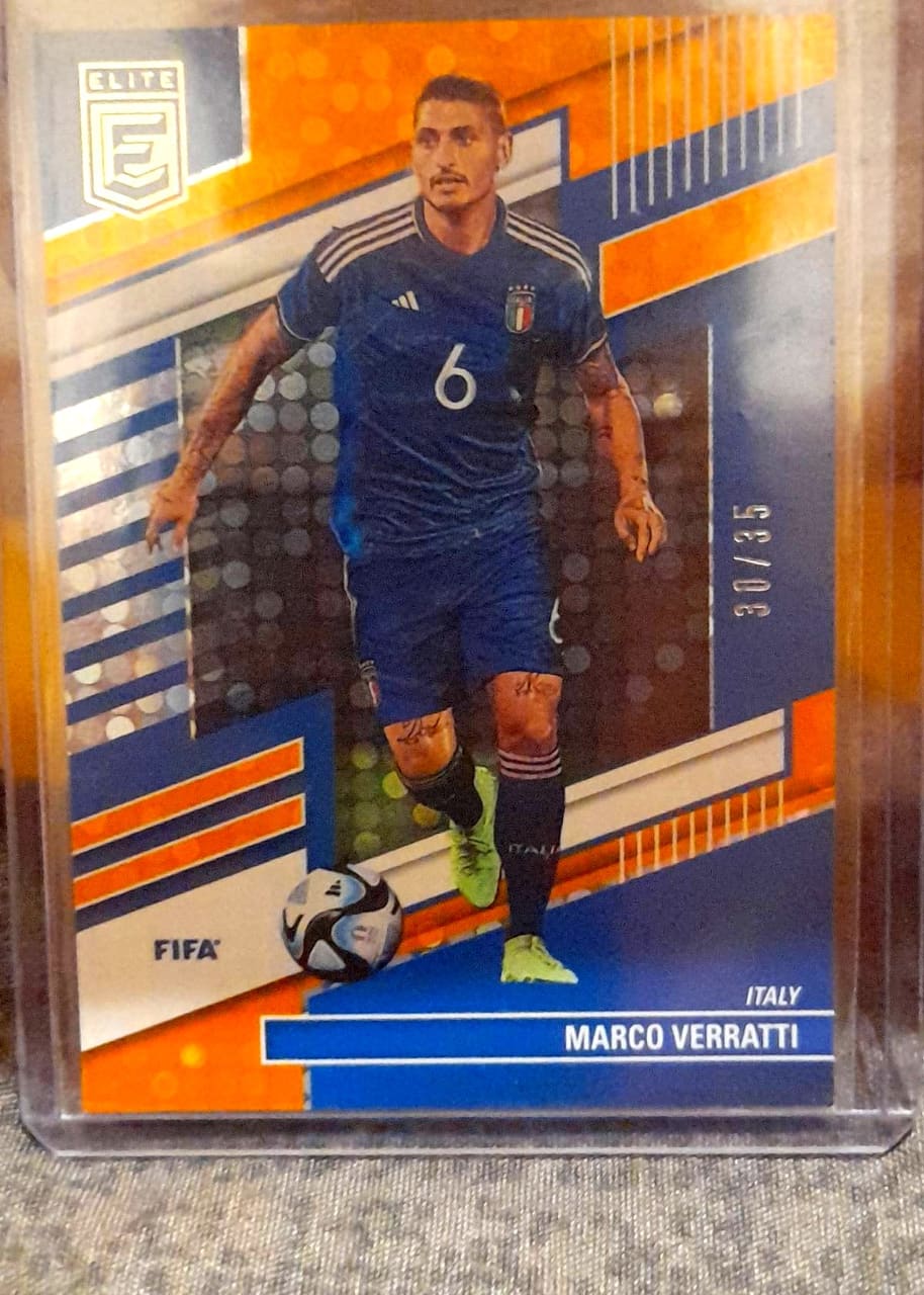 2022-23 Panini Donruss Elite FIFA Soccer Marco Verratti · Numerada 30/35