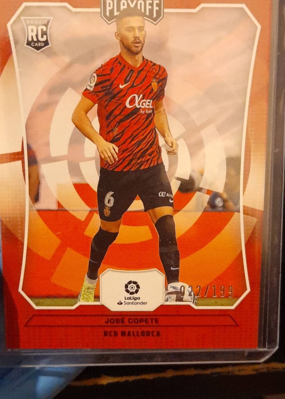 2022-23 Panini Chronicles Playoff La Liga Soccer José Copete · Numerada 22/199