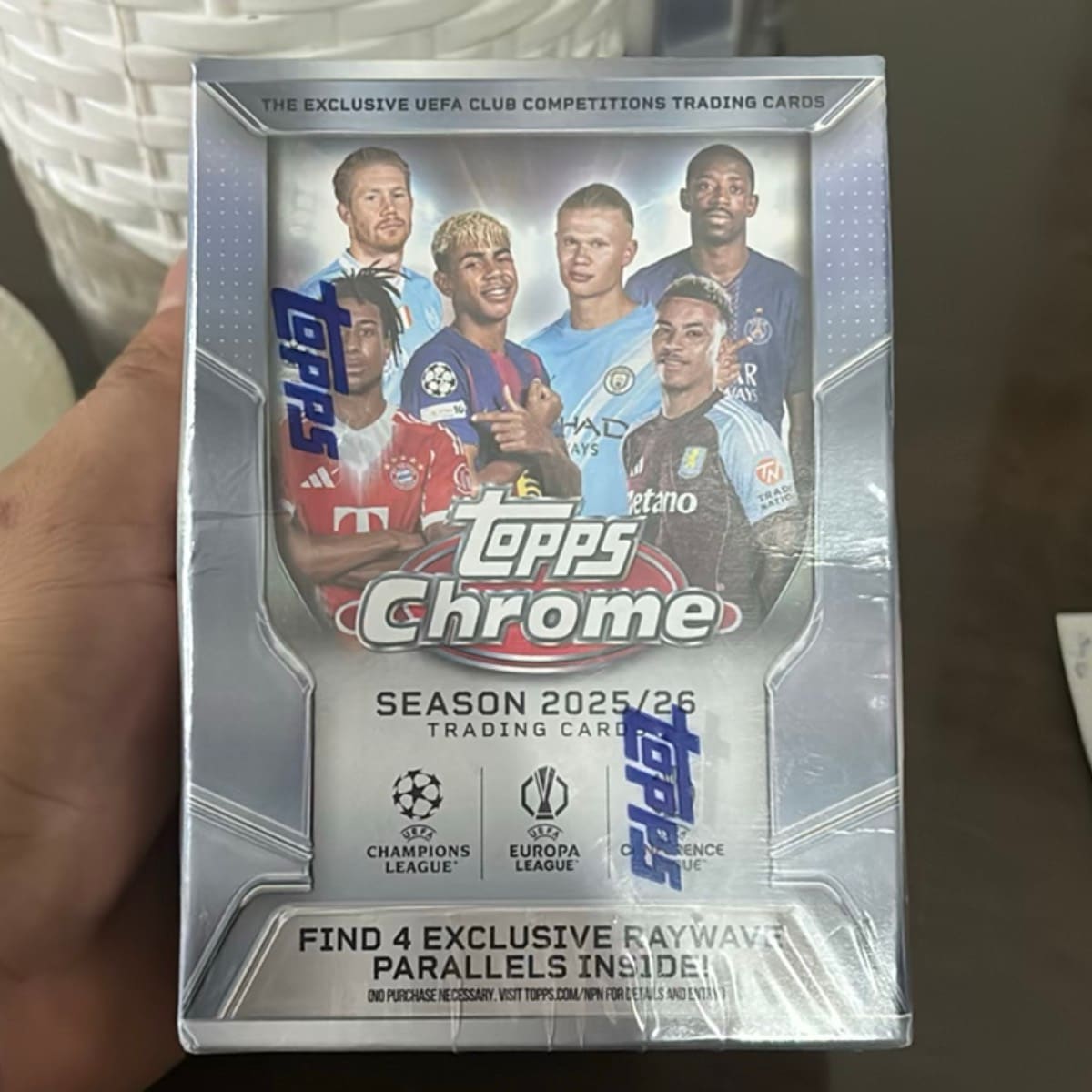 2025-26 Topps Chrome UEFA Club Competitions Trading Cards