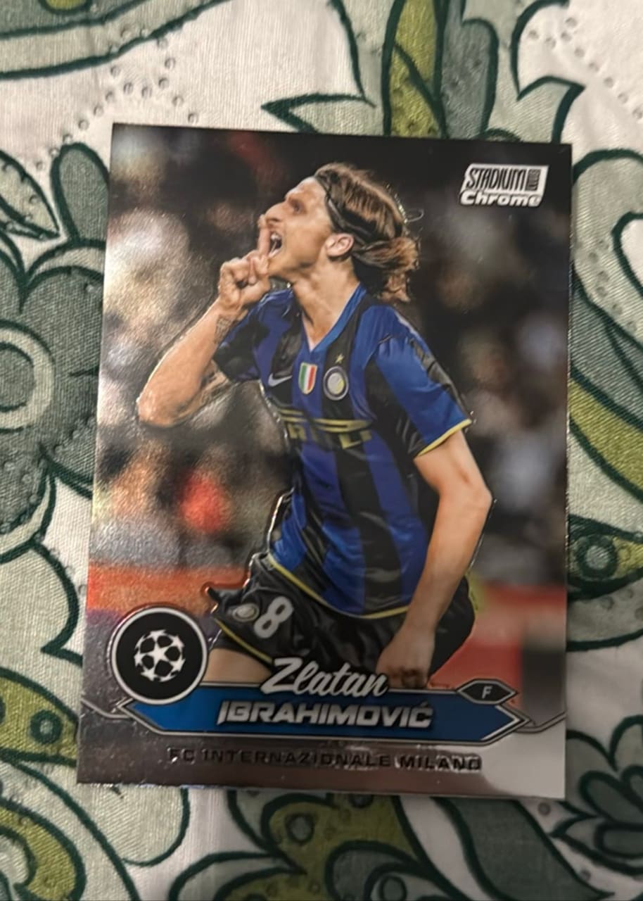 2008-09 Topps Stadium Chrome Zlatan Ibrahimovic