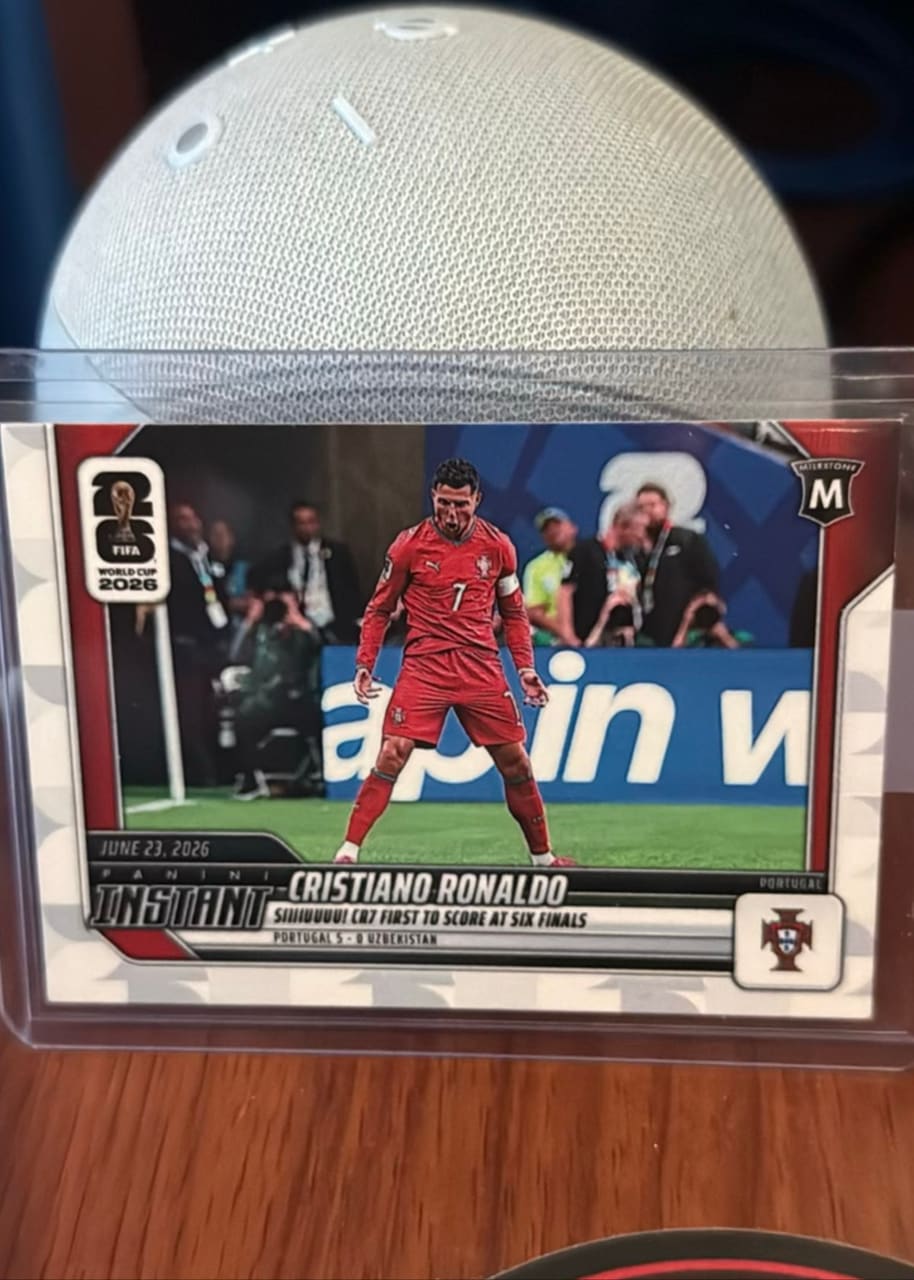 2026 Panini Instant FIFA World Cup 2026 Soccer Cristiano Ronaldo · Numerada 1/13178