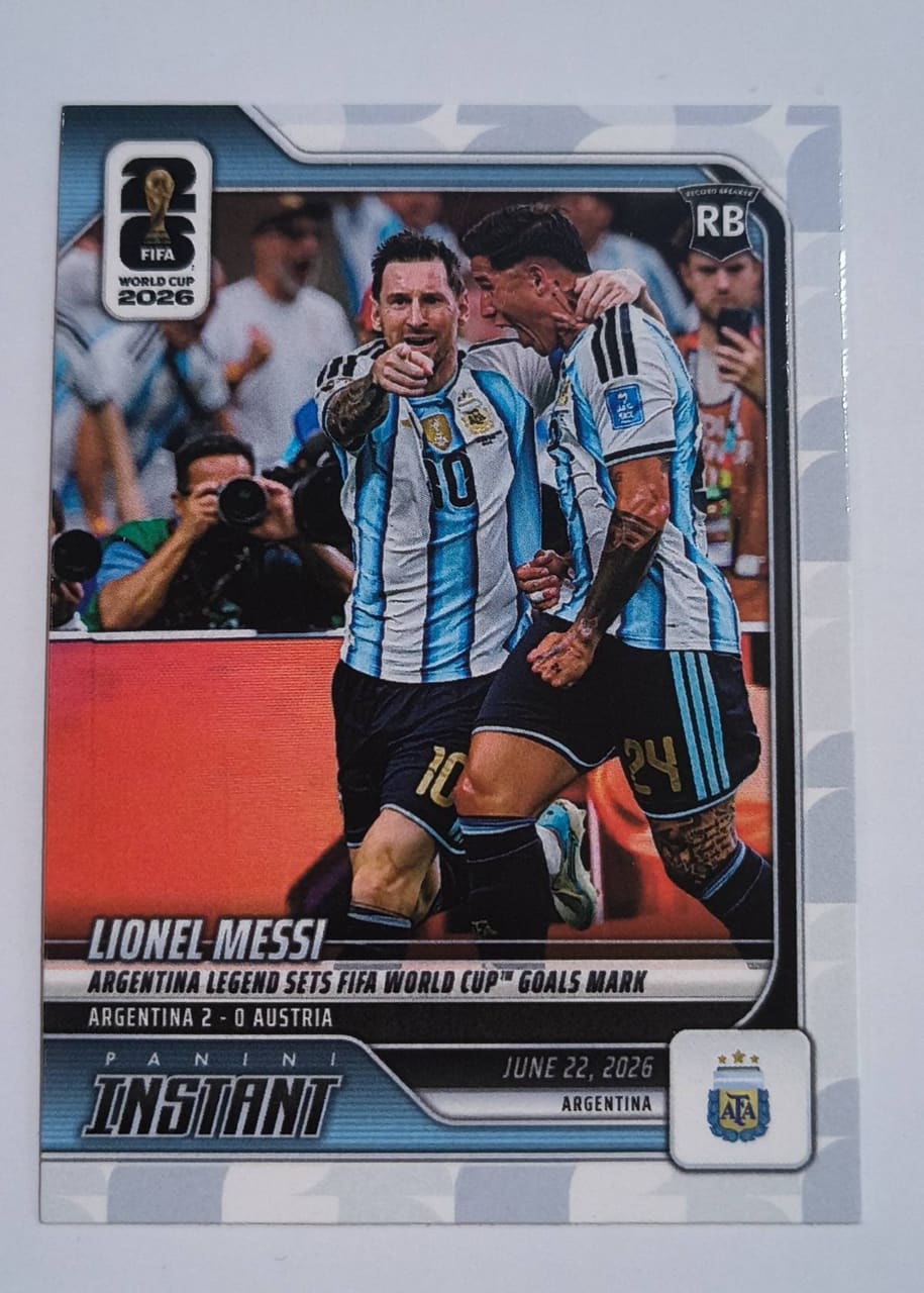 2026 Panini Instant FIFA World Cup 2026 Soccer Lionel Messi