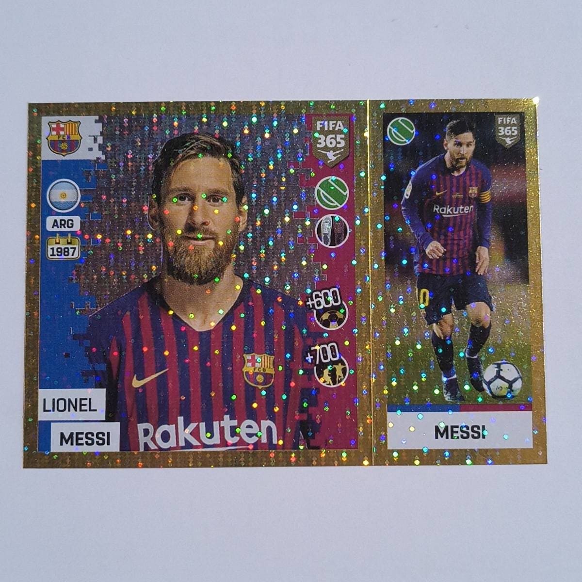 2018 Panini FIFA 365 Lionel Messi