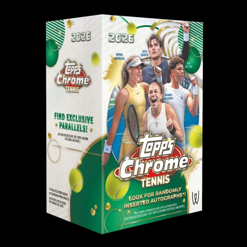 2026 Caja Topps Chrome Tennis Value