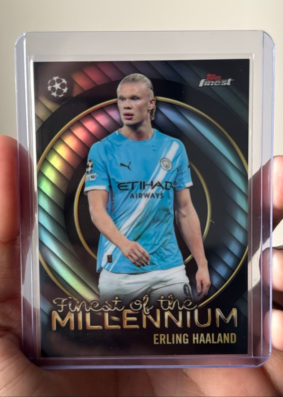 2026 Topps Finest of the Millennium Erling Haaland