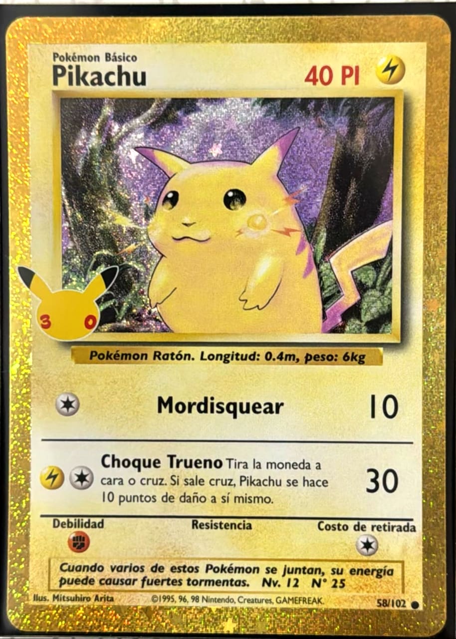 1995 Pokémon Base Set Pikachu