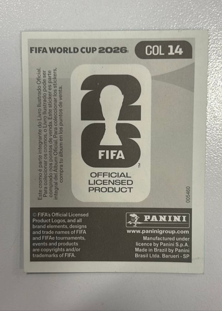 2026 Panini FIFA World Cup 2026 James Rodríguez, foto 2