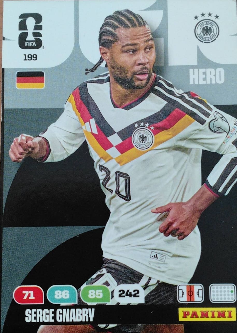 2026 Panini Adrenalyn XL FIFA World Cup 2026 Serge Gnabry