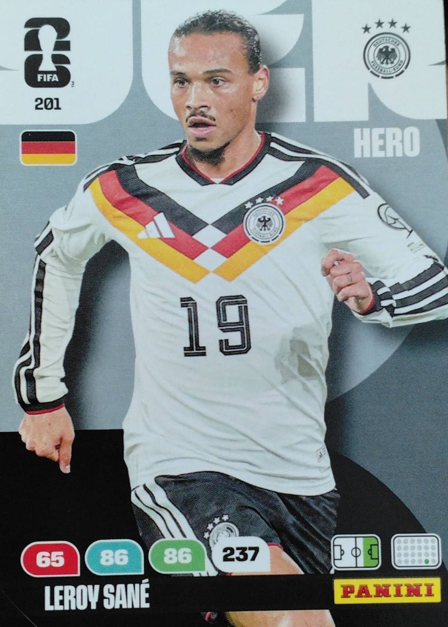 2026 Panini Adrenalyn XL FIFA World Cup 2026 Leroy Sané