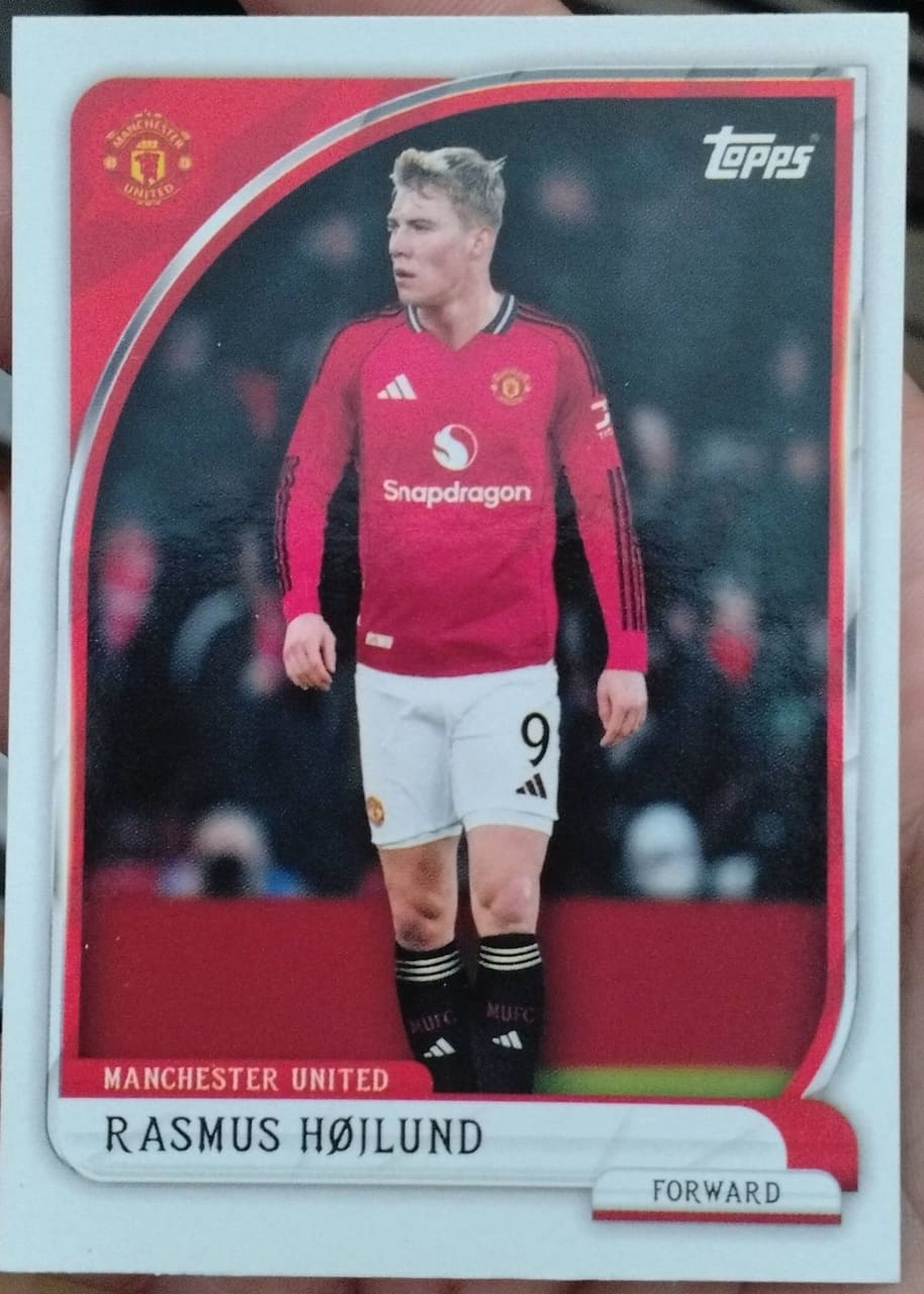 2025 Topps FC Rasmus Højlund